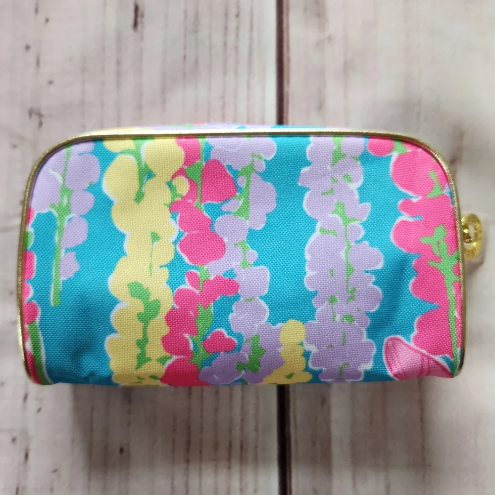 Lilly Pulitzer X Estée Lauder Floral Makeup Bag